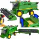  JOHN DEERE T670 LARGE COMBINE HARVESTING MOVING ELEMENTS DRIVE TRACTOR TOY