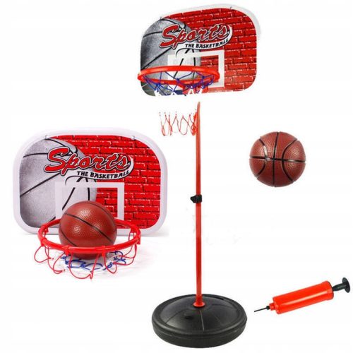 Basketball for Children Toy Basketball Set on Stand, 90-160 cm, BALL, Pump