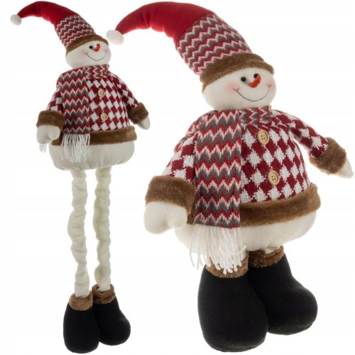  Dwarf, dwarf, Christmas snowman, telescopic, large, high, 105 cm, adjustable