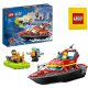  LEGO City 60373 Fireboat + LEGO Paper Bag