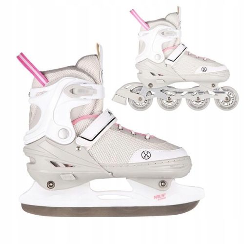  ADJUSTABLE SKATES FOR WOMEN 39-43 ROLLERSKATES 2in1