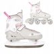  ADJUSTABLE SKATES FOR WOMEN 39-43 ROLLERSKATES 2in1