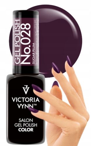  Hybrid nail polish Victoria Vynn Color nail polish Shades of purple Sugar Plum