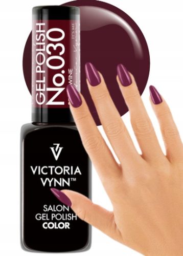  Hybrid nail polish Victoria Vynn Color nail polish Shades of purple Berry Wine