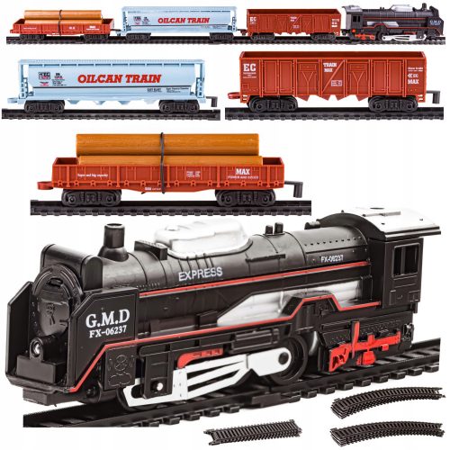  Electric Train Locomotive Steam Locomotive Train Freight Train Wagons 3x