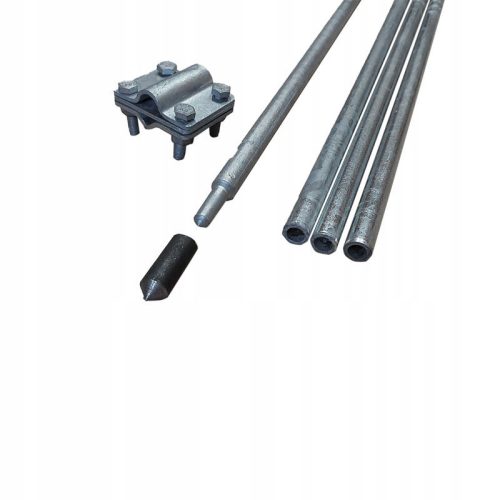 grounding set, guide rod with 6-meter tip