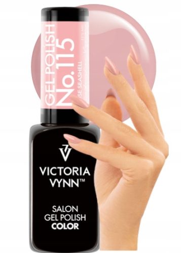  Hybrid nail polish color varnish Victoria Vynn rose seashell 115 8 ml