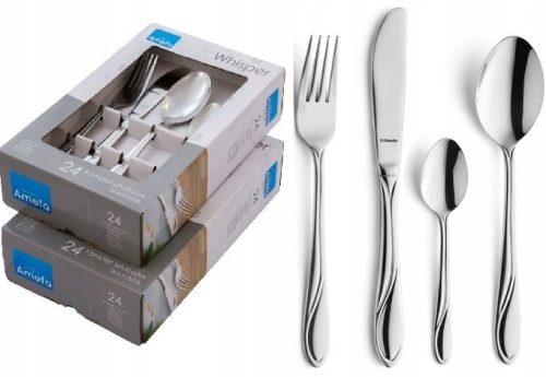 Cutlery sets Amefa Whisper cutlery set, stainless steel, nickel-free, 48 pcs.