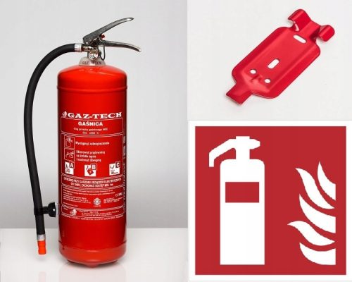 ABC GAZ-TECH powder fire extinguisher 6 kg