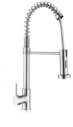 Maibang SYLVERIS floor-standing kitchen faucet, silver