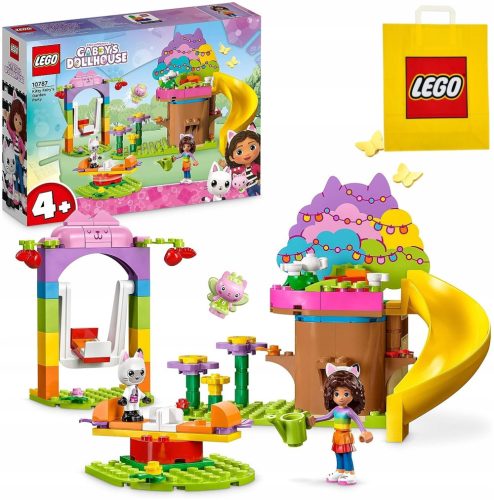  LEGO Gabi's Cat House 10787 Fairy Garden Party + LEGO Paper Bag 001-2021-2022-2023-2024