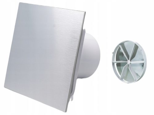 Ventika KLIQ100BASEWC + KLIQFP180PLATINUM bathroom fan 100 mm