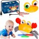  Runaway Crawling CRAB INTERACTIVE TOY children's sounds light game