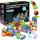  Magnetic building blocks educational luminous track 75 pieces