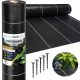  Agricultural mulching fabric (anti-weed) Linarem SiatkiSieci black 320 x 5000 cm 135 g/m²