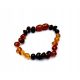  Amber bracelet 14 cm yellow