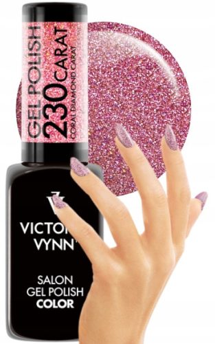  Victoria Vynn GEL POLISH Hybrid nail polish 230 Carat Coral Diamond 8 ml