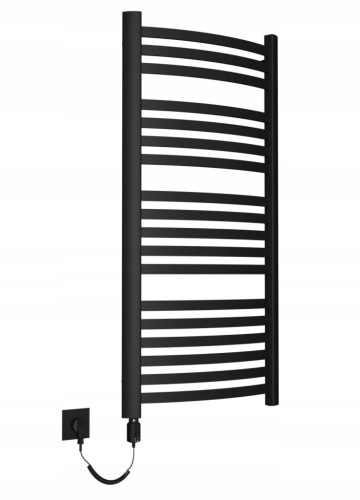 Electric bathroom radiator Pro-Term 604 W 570 x 1150 mm black