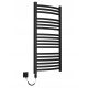 Electric bathroom radiator Pro-Term 604 W 570 x 1150 mm black