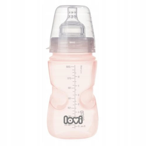  LOVI Trends Bottle 250 ml Pink with teat 3m+