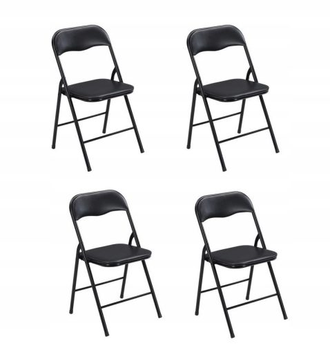 Chairs for garden, terrace and balcony Elana2 garden chair, black metal