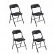 Chairs for garden, terrace and balcony Elana2 garden chair, black metal