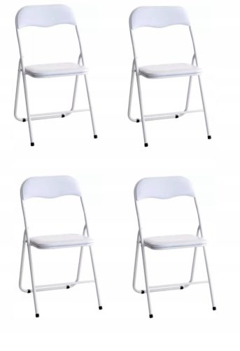 Chairs for garden, terrace and balcony Elana2 garden chair, white metal