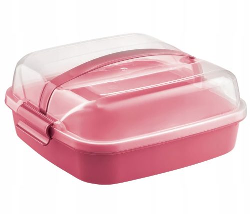 Food container Domotti Dolce container pink 26x26 cm