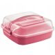 Food container Domotti Dolce container pink 26x26 cm