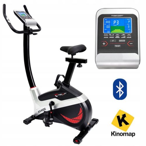  Christopeit Sport AX 4000 Electromagnetic Upright Exercise Bike