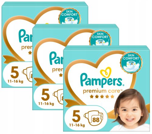  Pampers Premium Care 5 88 pcs. 11-16 kg Diapers