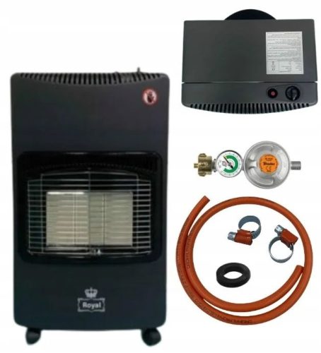 Idino gas heater 4200 W black 0 x 0 mm