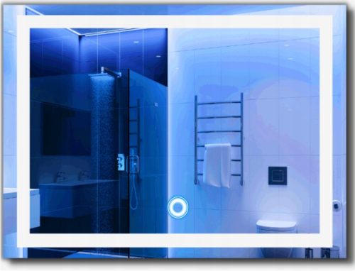 Bathroom mirror Metanoia mirror LED wall mirror rectangular 800 x 600 mm