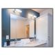 Bathroom mirror Metanoia mirror LED wall mirror rectangular 1000 x 800 mm