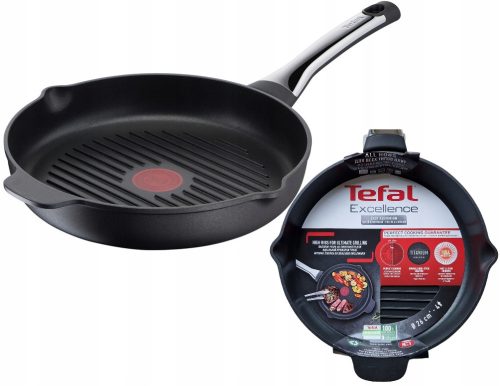 Frying pan Tefal Excellence 26 cm aluminum grill pan