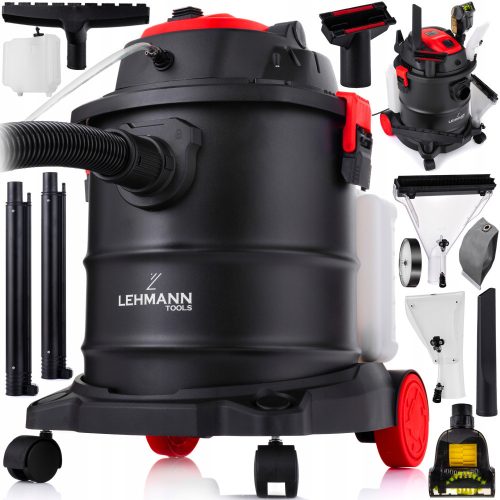  Lehmann UltraWash 2000 W vacuum cleaner, black