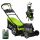 Petrol lawn mower - Green Tiger petrol lawn mower with basket, 149 cm³ capacity. Basket 62 l, cutting width 46 cm