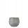  Mica Decorations flowerpot 18 cm x 18 x 15 cm, ceramic in grey and silver tones