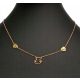  Teddy Bear Necklace - Stainless Steel