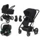  Cybex Balios S Lux BLK Deep Black 3in1 Kinderwagen