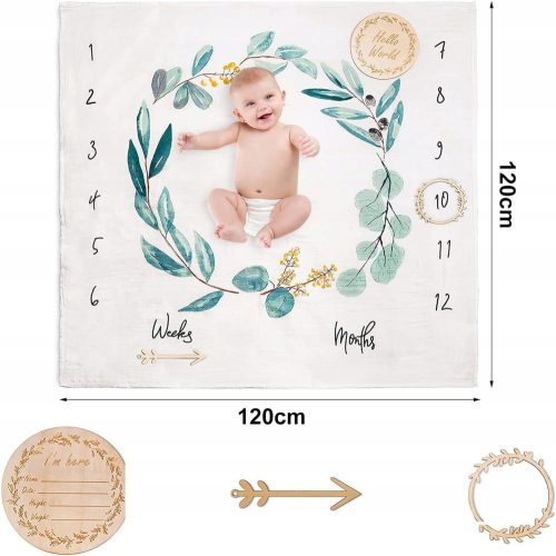  BABY MILESTONE baby photo mat