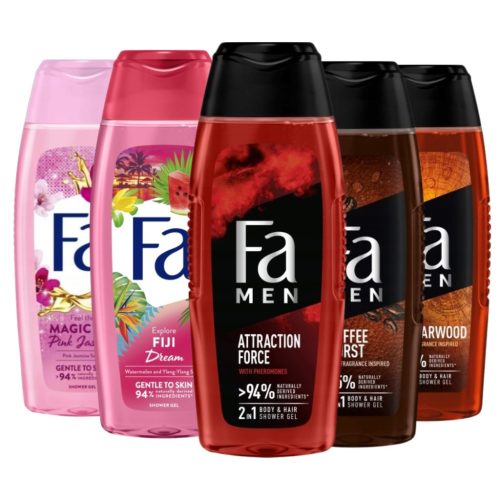  Set Fa Shower Gel 5 x 400 ml