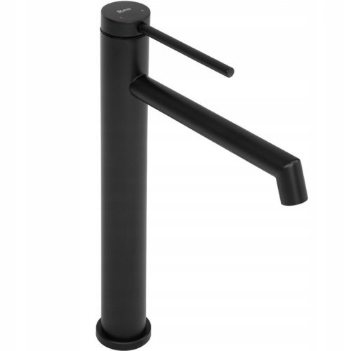 Rea Foss floor-standing washbasin faucet, black