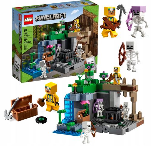  LEGO City 21495 MINECRAFT SKELETON DUNGEON CAVE ZOMBIE SKELETTE SET LEGO STEINE