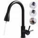 360° standing kitchen faucet, black