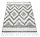  Shaggy Boho Rug for Living Room Soft Pair with Fringes 60 x 100 cm
