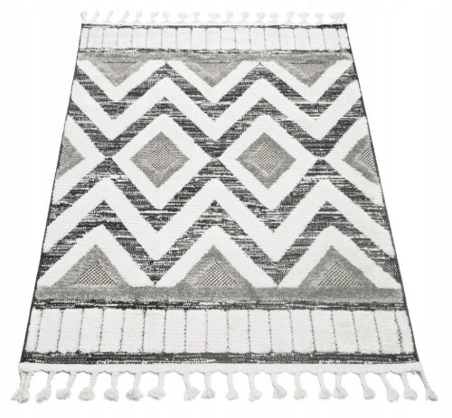  Shaggy Boho Rug for Living Room Soft Pair with Fringes 60 x 100 cm