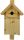  Large decorative nesting box for birds, house for SIKOREK, impregnated