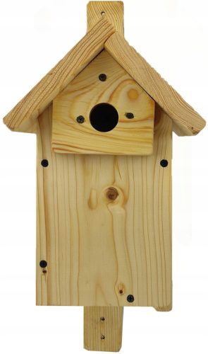  Large decorative nesting box for birds, house for SIKOREK, impregnated