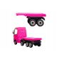  Mercedes Actros Battery-Powered Trailer For Kids - Pink